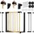 Лестничные защитные ворота Springos SG0012AB 75-103 см