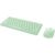KEYBOARD +MOUSE WRL LYRA/GREEN 24942 TRUST