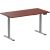 Adjustable Height Table Up Up Bjorn Gray, Table top L Dark Walnut Biroja galdi