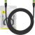 Braided network cable cat.8 Baseus Ethernet RJ45, 40Gbps, 1,5m (black)