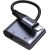 2-in-1 Audio adapter Joyroom SY-L01 Lightning to 3.5mm + Lightning (black)