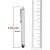 iLike PS1 Universāls Kapacitatīvo ekrānu Stylus irbulis (10.5cm) Planšetdatoram & Telefonam Melns