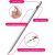 iLike SL1 Active NIB Stylus Irbulis ar augstu jūtību 1,7 mm ASV universāls Android / iOS USB-C balts Citi akses. planšetdatoriem