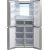 Side-by-side fridge freezer Scandomestic SKF481X