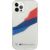 BMW BMHCP12LSKTGT Aizmugurējais Apvalks Priekš Apple iPhone 12 Pro Max