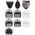 BaByliss MT727E hair trimmers/clipper Black, Silver