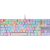 Mechanical gaming keyboard Motospeed K87S RGB (white)