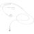 In-ear wired headphones Mcdodo HP-6070 (white)