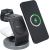 Forcell 3in1 C 3в1 15W Беспроводная Magsafe Qi Зарядка Штатив для Смартфона / Смарт часов / TWS наушников Черный
