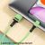 USAMS Kabel U52 USB-C 2A Fast Charge 1m żółty|yellow SJ436USB03 (US-SJ436)