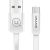 USAMS Kabel płaski U2 USB-C 1,2m biały|white SJ200TC02 (US-SJ200)