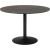 Dining table IBIZA D110xH74cm, black marble