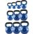 Kettlebell cast iron Blue HMS KNV28 28kg