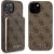 Guess GUBPM5P15S4GEMGW Aizmugurējais Apvalks + Ārējais Akumulators priekš Apple iPhone 15