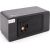 Evelatus EMC01 Digitāls Koka kubs Pulkstenis Modinātājs uzrāda mitrumu temperatūru + USB lādētājs Melna