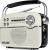 Radio uztvērējs Sven SRP-500 White Radio, Radio pulksteņi
