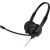 CANYON PC headset HS-07 PC Mic 3.5/USB Flat 2.8m Black