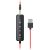 CANYON PC headset HS-07 PC Mic 3.5/USB Flat 2.8m Black