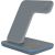 CANYON WS-303, 3in1 Wireless charger, with touch button for Running water light, Input 9V/2A, 12V/2A, Output 15W/10W/7.5W/5W, Type c to USB-A cable length 1.2m, 137*103*140mm, 0.22Kg, Dark Grey