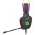 CANYON Darkless GH-9A, RGB gaming headset with Microphone, Microphone frequency response: 20HZ~20KHZ,  ABS+ PU leather, USB*1*3.5MM jack plug, 2.0M PVC cable, weight:280g, black