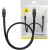 Baseus Cat 7 UTP Ethernet RJ45 Cable Flat 1,5m black