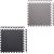 Puzzle mat under sports equipment light grey 9 pieces HMS MP12