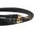 Melodika MDPHD05 Purple Rain Black Edition CABLE 2xRCA PHONO 0,5m