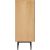 Kumode NATE 75x40xH102cm, ozols