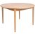 Edamistabas galds TROYES D120+40xH75cm, ozols
