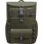 HP Modular 15.6 Backpack, 3-in-One (RFID Pouch, Backpack, Sleeve), Water Resistant with Rain Cover, Cable Pass-through, 27 Liter Capacity - Dark Olive Green / 9J496AA