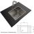 Sink Teka FlexLinea RS15 50.40 titanium