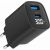 CHARGER USB 30W 2PORT/TA-UC-PDQC30LCD-BK-01 GEMBIRD