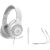 LORGAR Noah 101, Gaming headset with microphone, 3.5mm jack connection, cable length 2m, foldable design, PU leather ear pads, size: 185*195*80mm, 0.245kg, white
