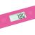 Kitchen scale with large LCD screen, Sencor SKS5038RS, pink