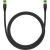Braided network cable cat.8 Baseus Ethernet RJ45, 40Gbps, 1m (black)