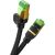 Braided network cable cat.8 Baseus Ethernet RJ45, 40Gbps, 1m (black)
