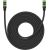 Braided network cable cat.8 Baseus Ethernet RJ45, 40Gbps, 8m (black)