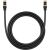 Network cable cat.8 Baseus Ethernet RJ45, 40Gbps, 1,5m (black)