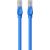 Round Cable Baseus Ethernet RJ45, Cat.6, 0,5m (blue)