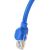 Round Cable Baseus Ethernet RJ45, Cat.6, 0,5m (blue)