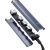 Hub 4in1 Baseus UltraJoy USB-A&USB-C to 3xUSB3.0+USB-C+RJ45 (grey)