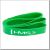 HMS GREEN GU05 exercise rubber 45x4.5x2080 mm