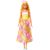 Lalka Barbie Mattel Księżniczka Lalka Żółto-różowy strój (HRR09)