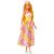 Lalka Barbie Mattel Księżniczka Lalka Żółto-różowy strój (HRR09)