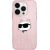 Karl Lagerfeld KLHCP15LHKLPCHP Aizmugurējais Apvalks Priekš Apple iPhone 15 Pro