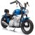 Lean Cars Battery-powered Motor A9902 36V Blue