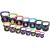 Insportline Vinila cementa pildviela Vin-Bell Dark 6kg Hanteles