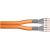 Digitus Professional Cat7 S/FTP installation cable duplex, Dca (orange, 100 meter roll)