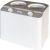 Unold ice cream maker Doppio bianco (white, 2x 1.2 liters)