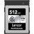 Lexar memory card CFexpress Type B 512GB Professional Silver